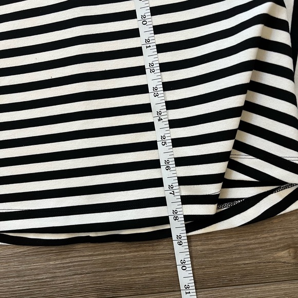 Express Strapless Black and White Striped Dress Women’s 8 - Picture 10 of 10